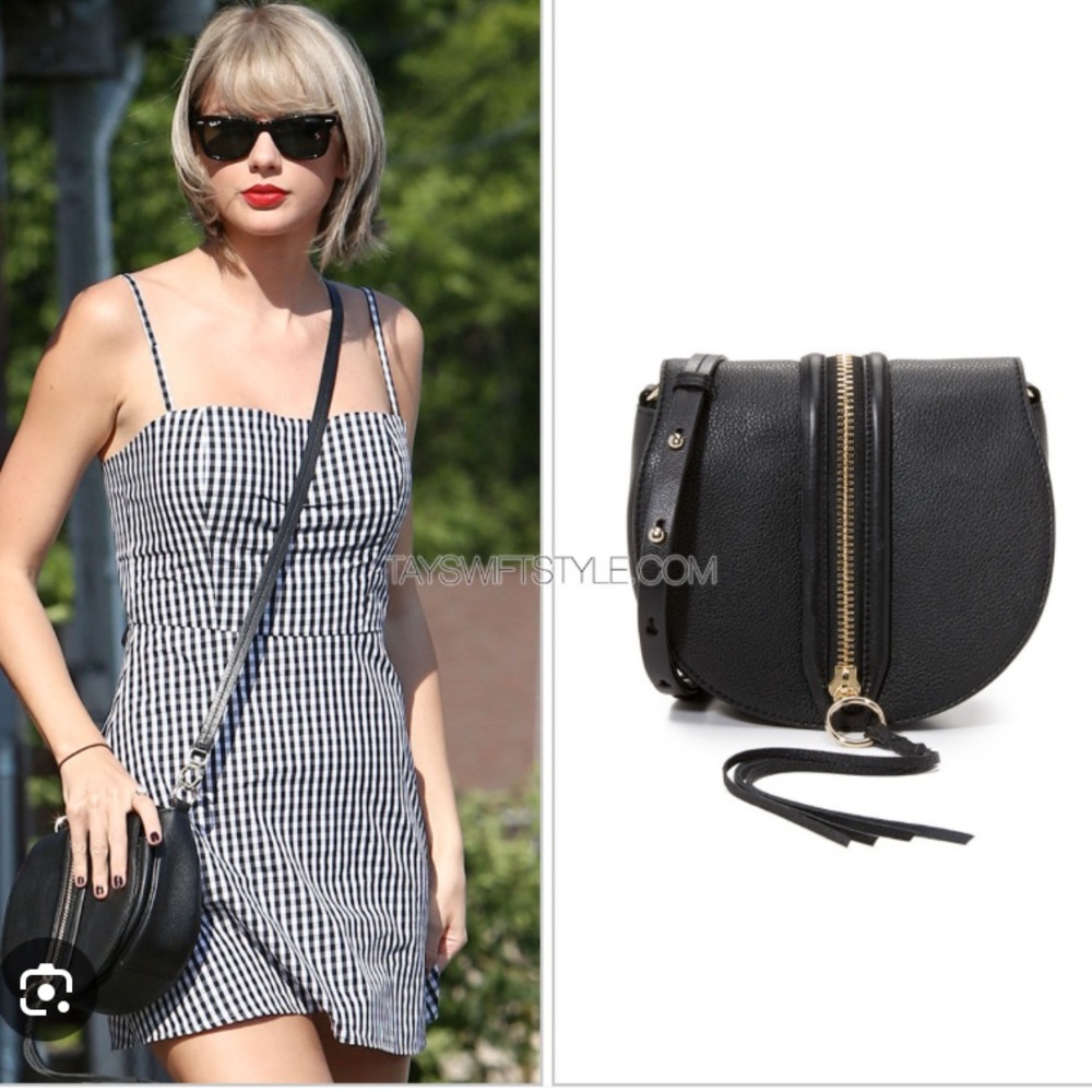 Rebecca Minkoff Pebbled Leather CrossBody Purse - ASO Taylor Swift - Picture 11 of 13